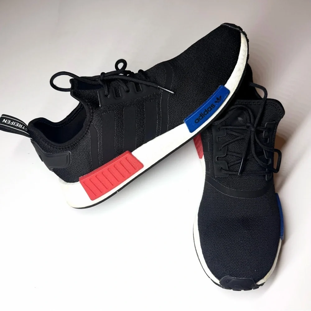 Adidas Originals Men’s Nmd R1 Road Running Shoes Black Size- 11